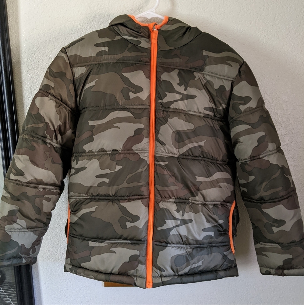 Faded glory puffer winter jacket xl boys